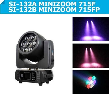 Cina 7 pcs 15W 4-IN-1 RGBW LED Wash Zoom, DMX Disco DJ Party lights pemasok