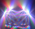 120 Watt Coloray RGBW Cree Led Beam Moving Kepala Tahap Lights DMX512 Disco Pencahayaan pemasok