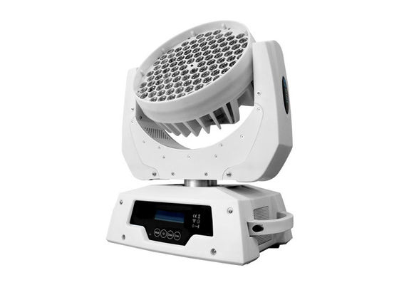 Cina RGBW Pindah Kepala Beam DJ Disco Lights LED Washer Lampu untuk Teater / Peristiwa Babak pemasok