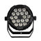 18 Cans Pcs 18W RGBW LED Par Zoom bergerak kepala Waterproof Untuk Sekolah / Klub / Studio pemasok