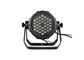 Aluminium Profil RGB DMX LED Par Can Lampu / LED Par54 3watt Tahap Lights pemasok